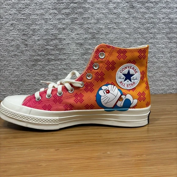 Converse Chuck 70 Hi Doraemon Habanero Gold A15790C Men's 9.5 Limited Edition - Picture 3 of 6